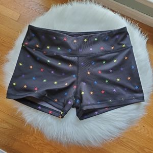 IAB MFG Black Stars Booty Shorts